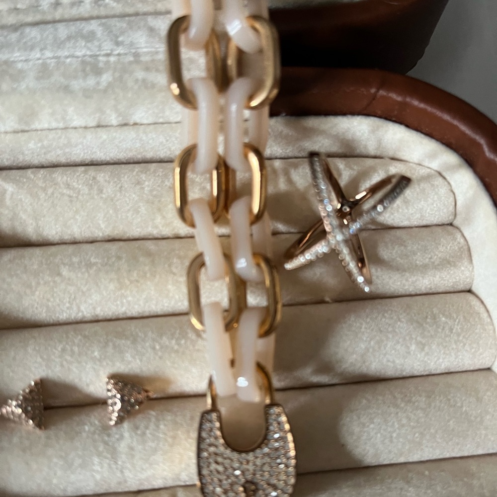 Michael Kors rose gold set
